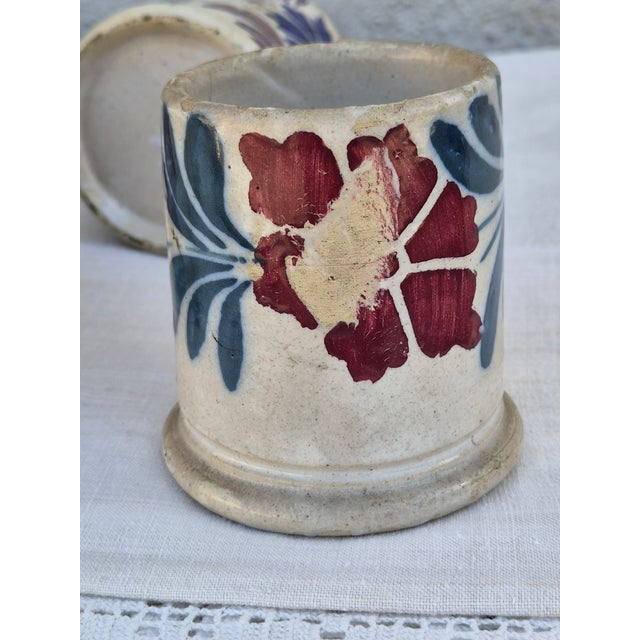 Antique Earthenware Mugs, Set of 6 For Sale - Image 6 of 18