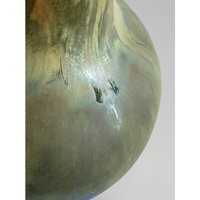 Ceramic Art Ceramic Vase by G. Méténier, France, 1920s-1930s For Sale - Image 7 of 10