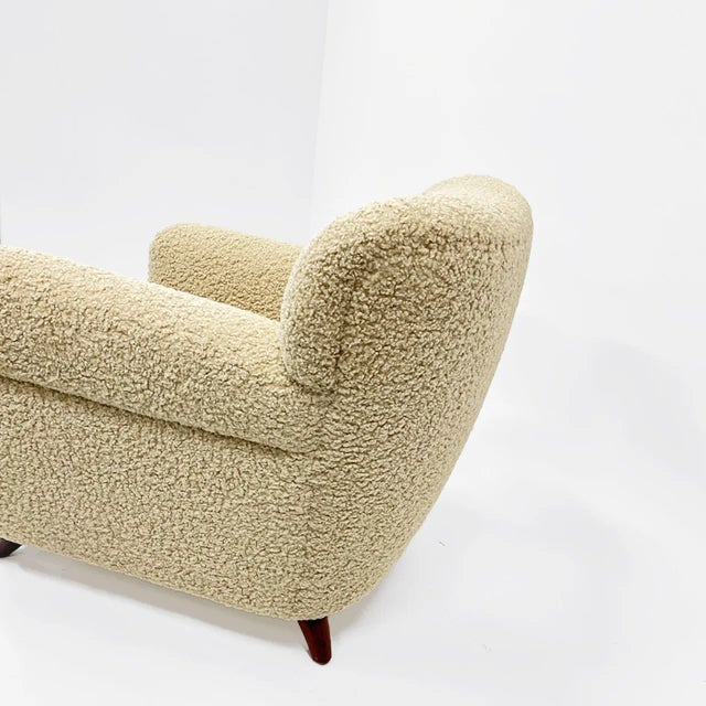Modernist Lounge Chair, Denmark 1940s For Sale - Image 4 of 5