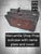 1920s Antique Leather Suitcase Shop Prop For Sale - Image 5 of 11