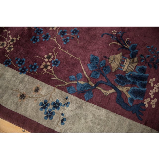 Antique Art Deco Carpet - 7'1" x 13'6" For Sale - Image 11 of 16