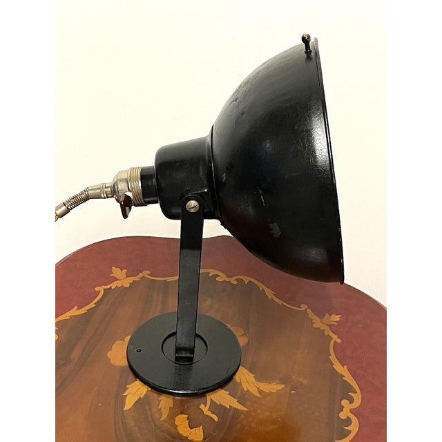 Antique Bauhaus Table Lamp from Zeiss Ikon, 1930s For Sale - Image 4 of 11