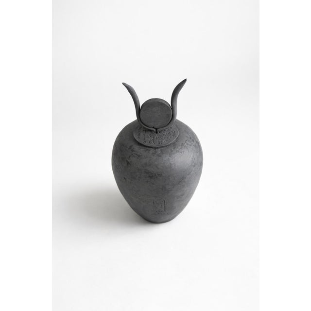 Mid-Century Modern Hathor Egyptian Vessel For Sale - Image 3 of 7