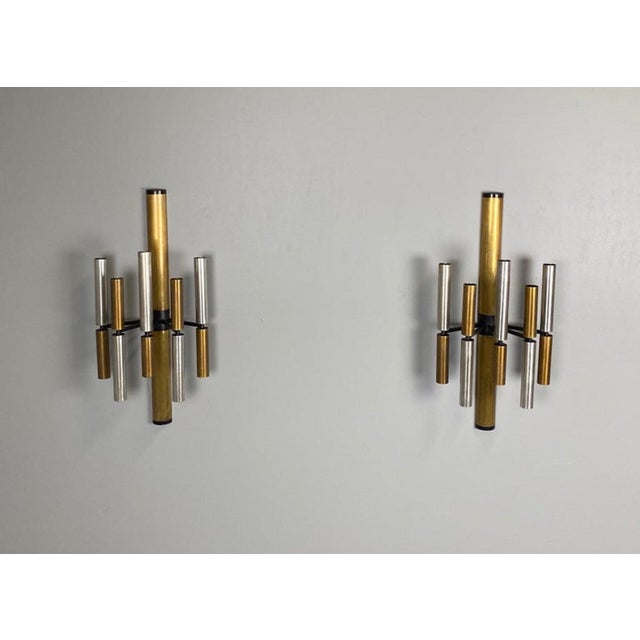 Wall Lamps from Stilnovo, 1960s, Set of 2 For Sale - Image 11 of 11