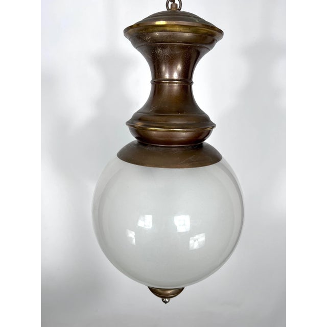 Mid-Century Modern Mid-Century Italian Modern Pendant in the style of Caccia Dominioni, 1950s For Sale - Image 3 of 12