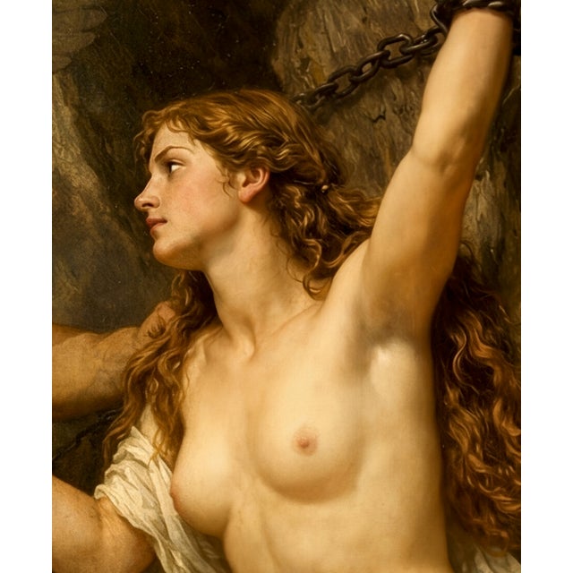 Atelier Aria Lumae Perseus and Andromeda Original Contemporary Fine Art Hahnemuhle Gallery Board Print Prestige Focal Panel 32 X 48 For Sale - Image 4 of 18
