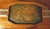Large Art Deco Tray in Walnut & Wrought Iron, 1930s For Sale - Image 3 of 13