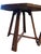 Charming antique solid oak table with three matching chairs, dating to the early 20th century. The table features an...