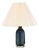Blue Crystal Table Lamp by Carl Fagerlund for Orrefors, 1960s For Sale