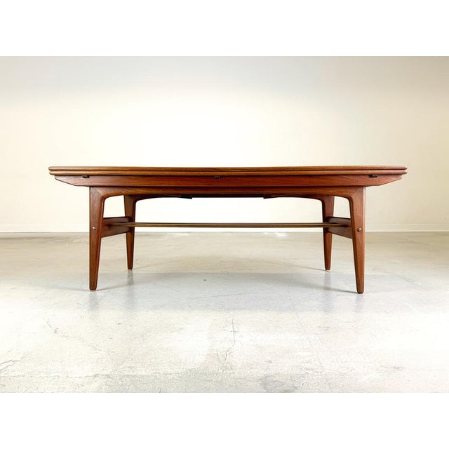 Mid-Century Elevator Coffee Table in Teak for Trioh, 1960s For Sale - Image 12 of 12
