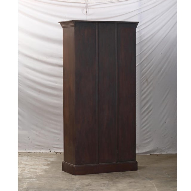 2020s Armoire Constructed From Antique Indian Teakwood Doors and Elements For Sale - Image 5 of 5
