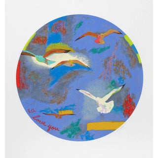 I Love You, Dody Müller Lithograph For Sale