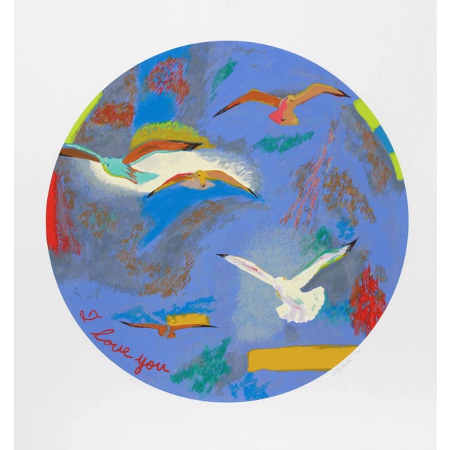 I Love You, Dody Müller Lithograph For Sale