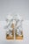 Horse Head and Mane Bookends or Decorative Object Sculptures White and Gold Porcelain, Pair For Sale - Image 11 of 13