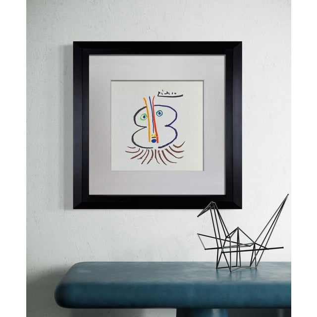 Pablo Picasso Limited Edition Lithograph, 1962. Title: El Noble Anciano (the noble ancestor). Plate size: 19 x 19cm. Frame...