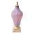 1980s Mid-Century Modern Marbro Murano Glass Lamp For Sale