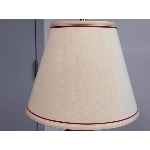 Late 20th Century Ornate Porcelain Urn Table Lamp, Vintage For Sale - Image 5 of 12