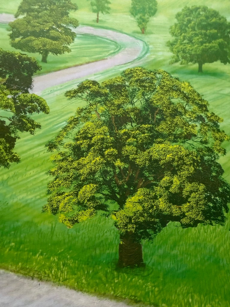 David Hockney, Green Valley, 2008, Print | Chairish
