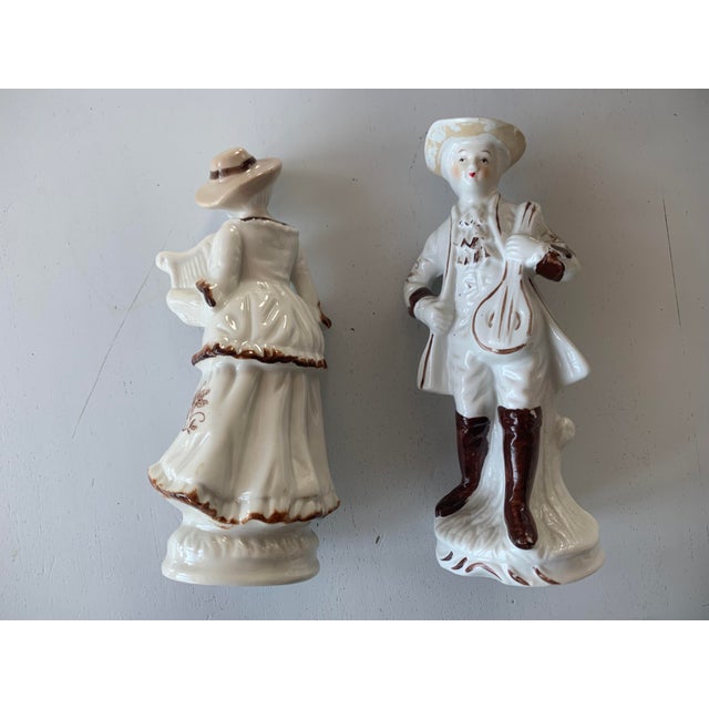 Ceramic Figurines, Set of 2 For Sale - Image 11 of 17