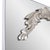 Framed with a thin silver border that creates the illusion of a frameless design, this rectangular mirror is versatile in...