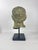 Figurative Large Classical Hollow Cast Bronze Male Head Sculpture on Custom Museum Stand For Sale - Image 3 of 10