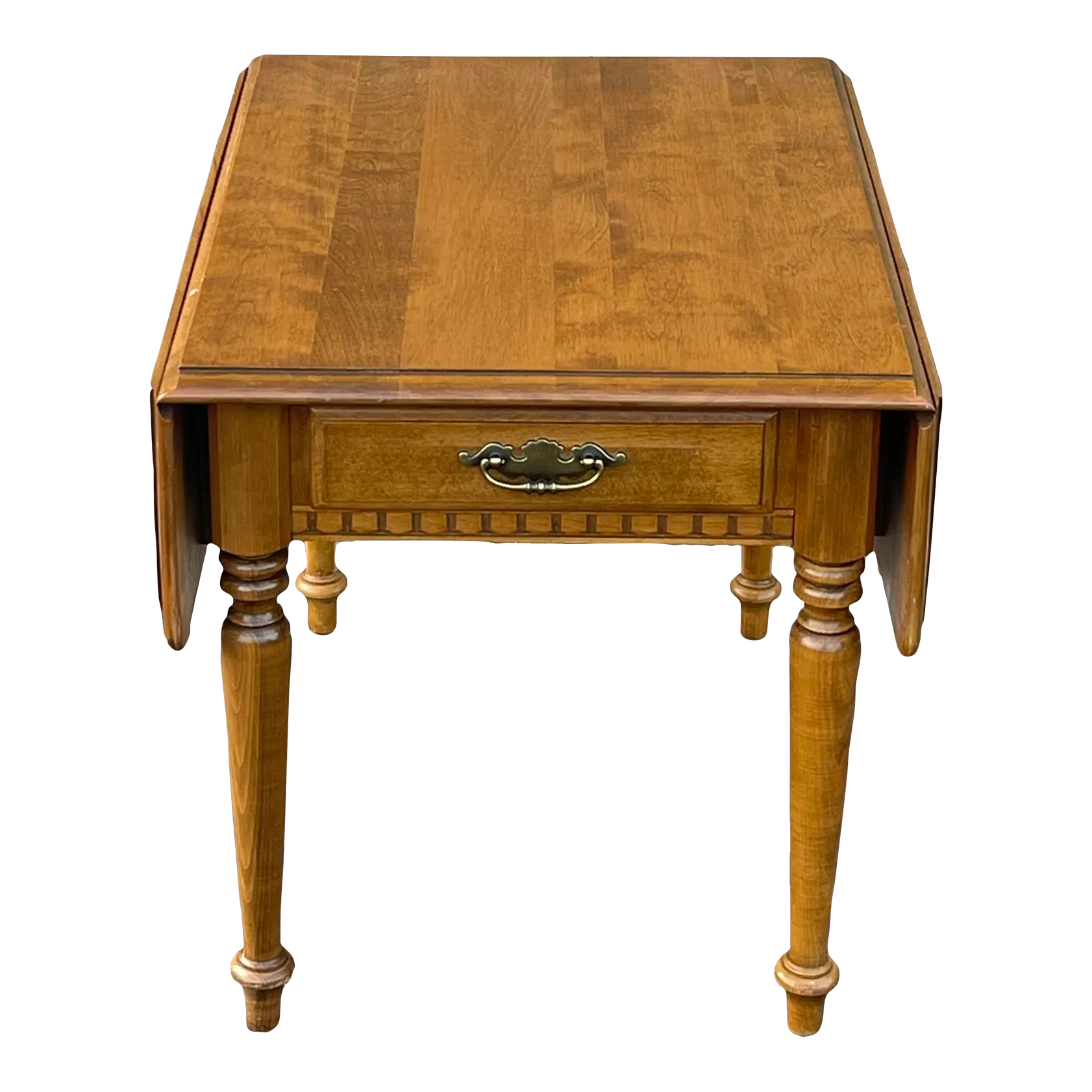 Ethan Allen Heirloom Nutmeg Solid Maple American Traditional Drop