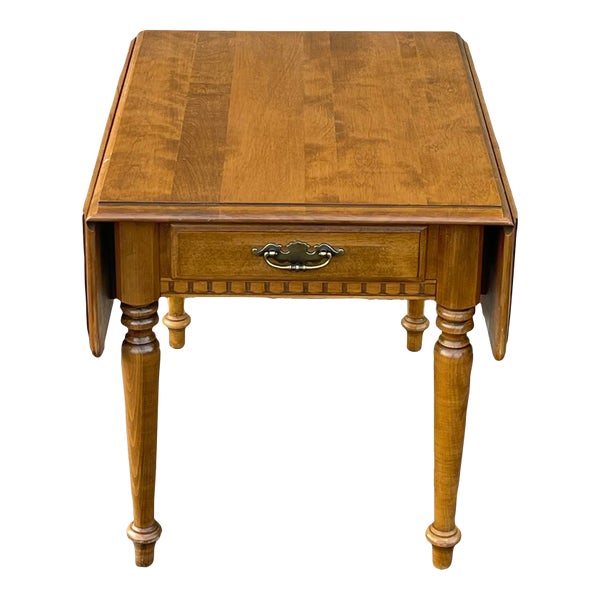 Ethan Allen Heirloom Nutmeg Solid Maple American Traditional Drop