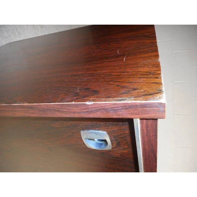 Brass Royal Board of Sweden Mid-Century Rosewood Credenza For Sale - Image 8 of 11