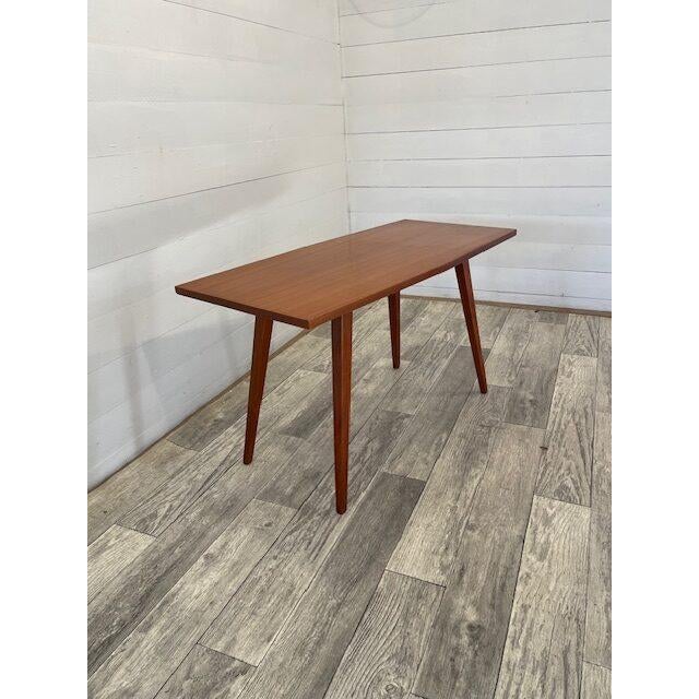 Vintage Brown Coffee Table, 1965 For Sale - Image 3 of 5