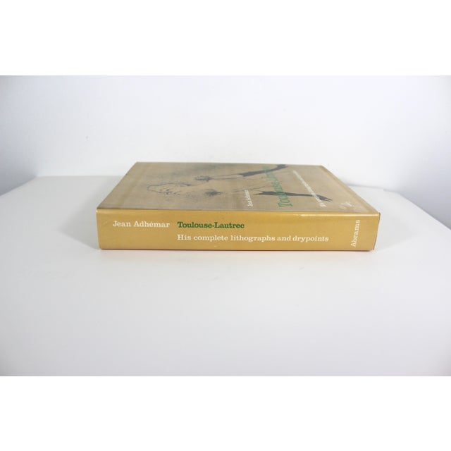 Orange 1960’s Toulouse-Lautrec His Complete Lithographs and Drypoints Hard Cover Book For Sale - Image 8 of 17