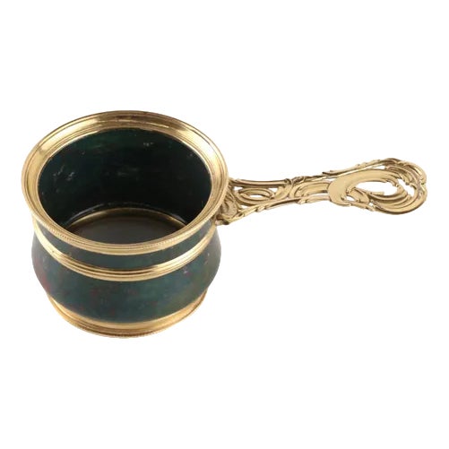 Magnifier in Gold Frame, 1890s For Sale