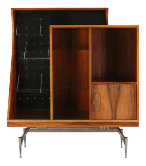Mid-Century Modern Italian Cabinet in Rosewood, 1960s