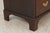 Pair Stickley Colonial Williamsburg Mahogany Bachelor Chests For Sale - Image 13 of 18