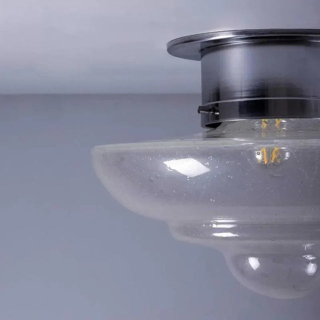 Large Vintage Bullicante Glass Lamp, 2010s For Sale - Image 10 of 10