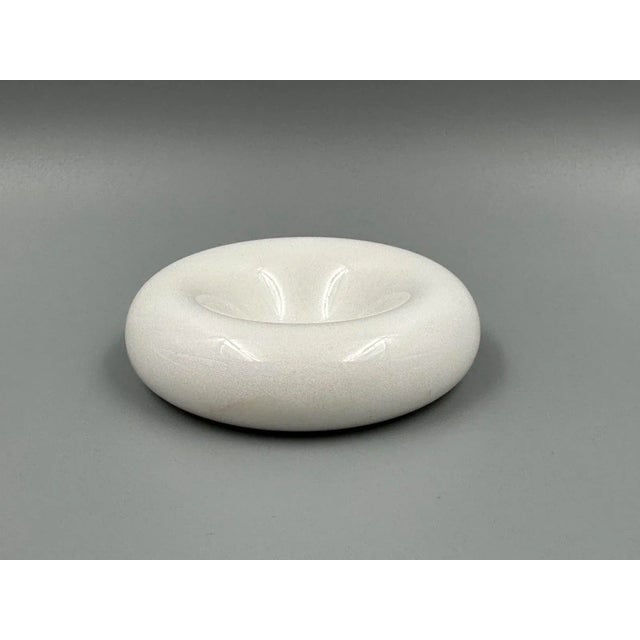Small Shell Ashtray in Carrara Marble from Up & Up, Italy, 1970s For Sale - Image 6 of 6