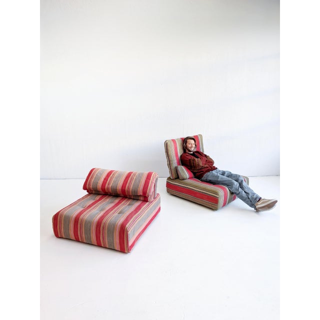 Voyage Immobile Modular Sofa by Hans Hopfer for Roche Bobois, 1990s, Set of 2 For Sale - Image 3 of 11