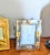 Contemporary '90s Picture Frame Pressed Dried Flowers in Beveled Glass For Sale - Image 3 of 3