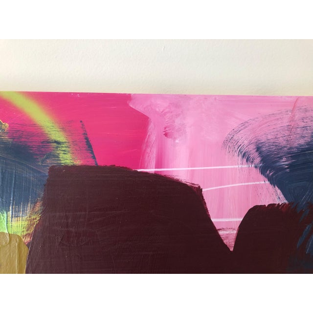 Mirtha Moreno, Large Abstract Acrylic on Panel Painting, 2019 For Sale - Image 10 of 12