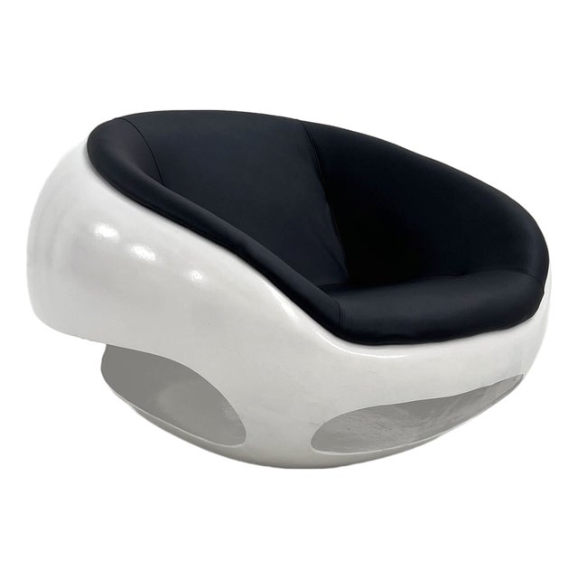 Fiberglass Pod Lounge Chair by Mario Sabot, 1960s For Sale