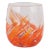 VIETRI Chiara Orange Short Tumbler For Sale