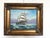 Nautical Signed Original Oil Painting on Canvas Seascape Gold Frame Maritime Nautical Art For Sale - Image 3 of 12