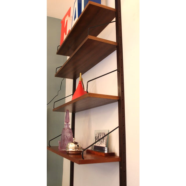 Mid-Century Royal System Wall Shelf by Poul Cadovius for Cado, Denmark, 1960s For Sale - Image 11 of 15