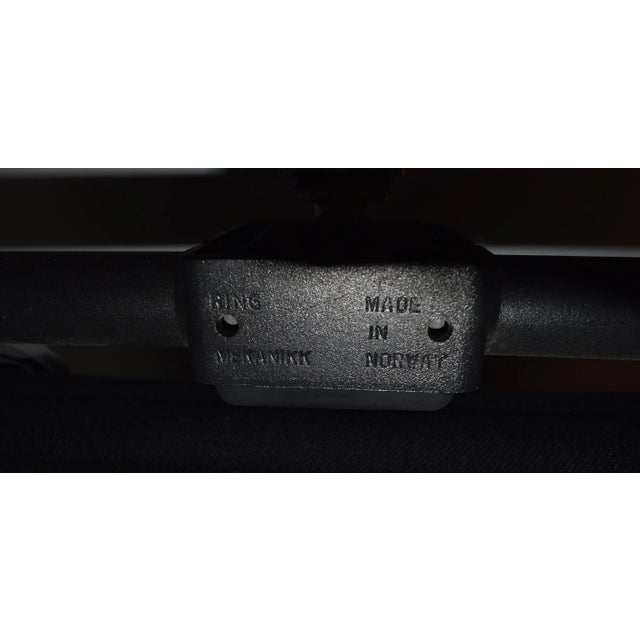 Set of Model EA124 Swivel Chair with EA125 Footrest by Charles & Ray Eames by Vitra, 1950s For Sale - Image 6 of 8