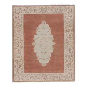 Vintage Sandstone Caucasian Rug 5'7'' X 6'9''