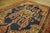 Persian 1870s Blue Navy Medallion Tribal Antique n.w. Persian Bakshaiesh Rug 9' X 12' Handknotted Wool Carpet For Sale - Image 3 of 15