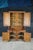 Late 19th Century Late 19th Century Rare Primitive Antique American Farmhouse Oak Dry Sink Stepback Hutch Cupboard For Sale - Image 5 of 18
