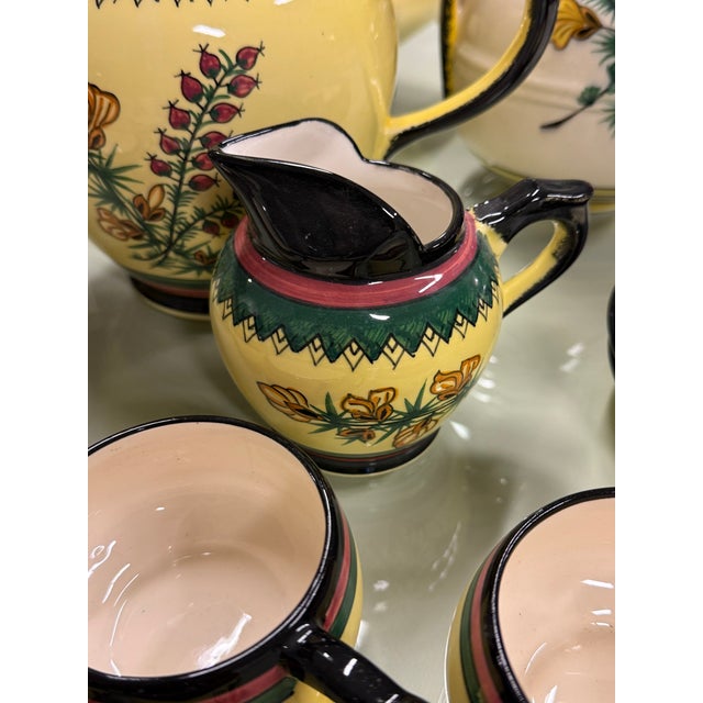 Ceramic Circa 1983 Henriot Quimper French Faience Serve-Ware, Set of Thirty-One For Sale - Image 7 of 12