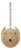 Wicker Blowfish Small Pendant For Sale