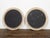 Pair of Midcentury Spanish Gilt Metal Round Mirrors with Leaves and Twisted Rope For Sale - Image 4 of 10