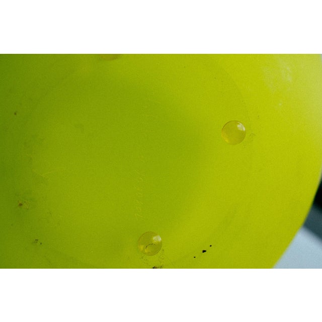 Kosta Boda Lemon Yellow Art Glass Pitcher For Sale In New York - Image 6 of 6